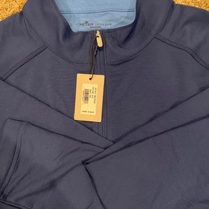 NWT Peter Millar Seaside Long Sleeve Quarter Zip